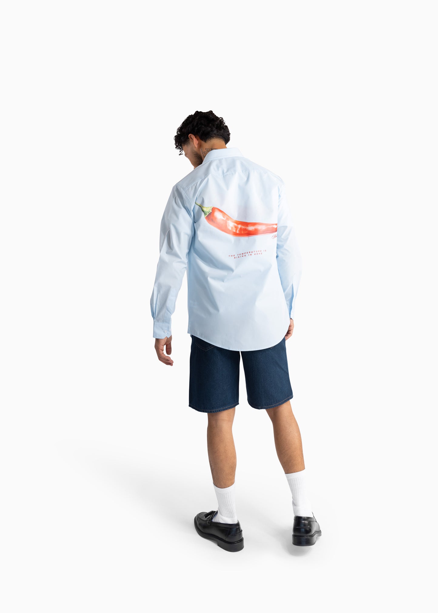 TEMPERATURE POPLIN SHIRT