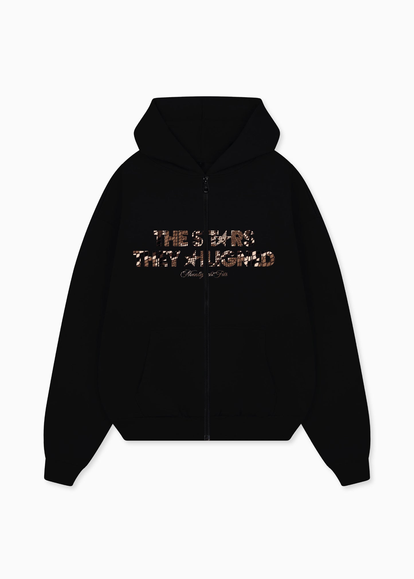 STARS ALIGNED ZIP-UP HOODIE