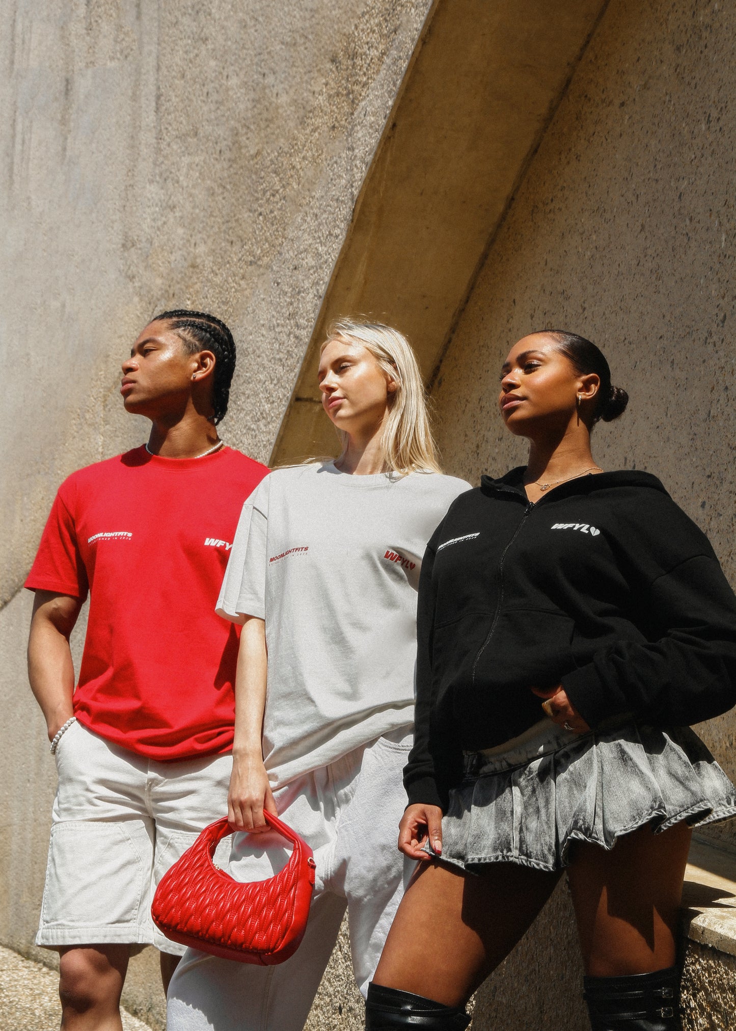 WAIT FOR YOUR LOVE ZIP-UP HOODIE