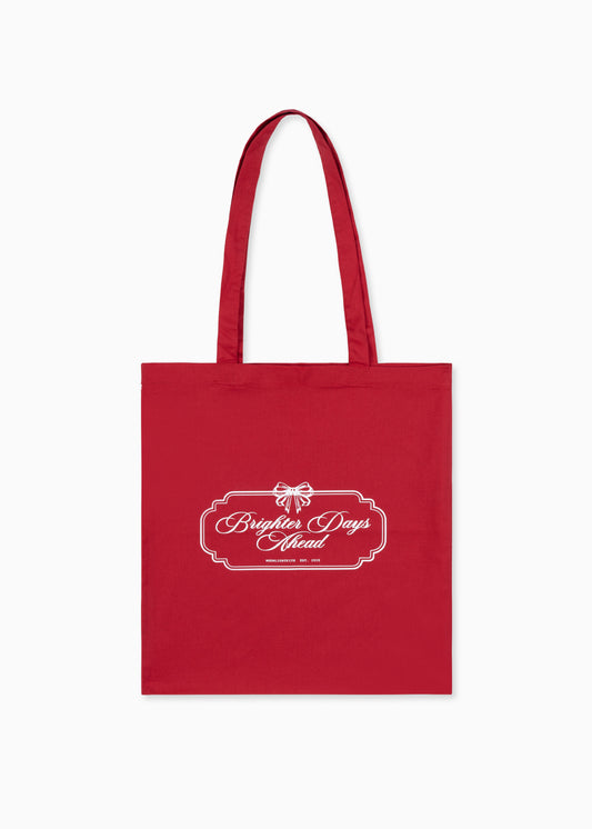 BRIGHTER DAYS AHEAD TOTE BAG