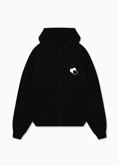 WARMER IN YOUR ARMS ZIP-UP HOODIE