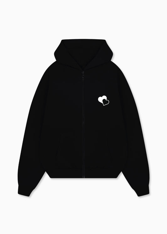 WARMER IN YOUR ARMS ZIP-UP HOODIE